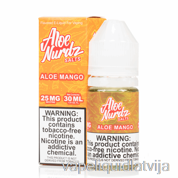 Alvejas Mango - Mākonis Nurdz Salts - 30ml 25mg Vape šķidrums